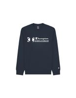 sudadera champion authentic new york azul hombre