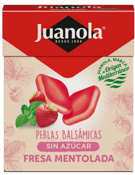 Juanola Perlas Balsámicas Fresa Mentolada 25 gr