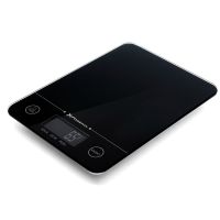 phoenix phkscaleb bascula de cocina digital rectangular negra