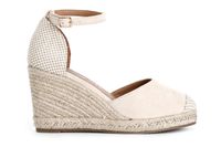 sandalias de tela y cuna de esparto sand 40
