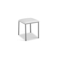 pack 4 taburetes bajos para cocina o comedor moderno