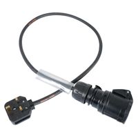 13a uk plug 16a female cable