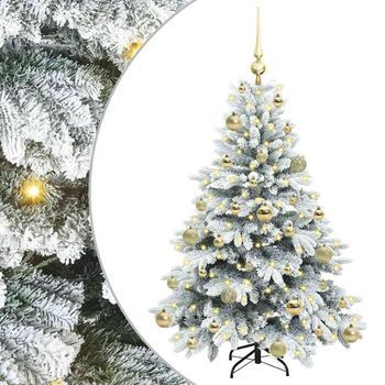 Árbol De Navidad Artificial Con 150 Led 120 Cm Pe Y Pvc Vidaxl