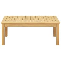 mesa de centro 90x50x36 cm madera - marron