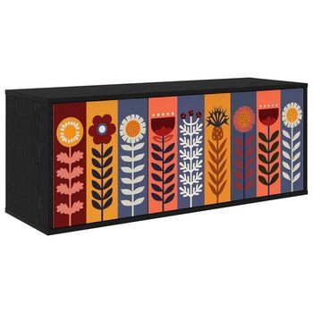 Mueble De Tv Montado En La Pared Essen 102 X 33 X 40 Cm Vidaxl