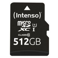 tarjeta microsd intenso microsd 512gb uhs-i perf cl10 performance