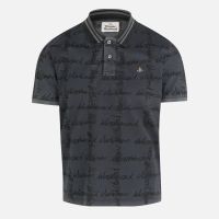 vivienne westwood classic cotton-pique polo shirt - s