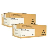 ricoh 406956 black original toners twin pack 2 pack