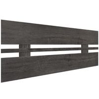 dhome cabecero ceniza 80cm horizontal estilo ancho madera reciclada dm herrajes incluidos 80cm horizontal ancho ceniza