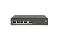 switch semigestionable level one hilbert 4p poe 101001000 60w  1p 101001000 carcasa metalica