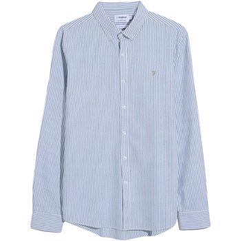 Farah Camisa manga larga Brewer para hombre