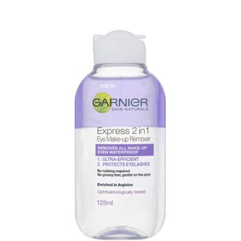 Garnier Skin Naturals 2-in-1 Eye Make-Up Remover (125ml)