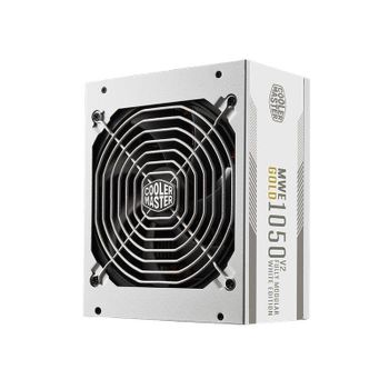 Fuente de Alimentación Cooler Master MWE Gold 1050W 80 PLUS Gold modular blanca
