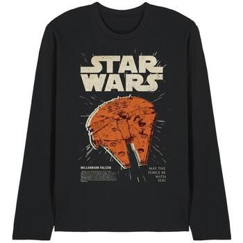 Disney Camiseta manga larga Millenium Falcon para mujer