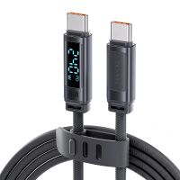 toocki tx113c4 pd240w cable de pantalla digital tipo c a tipo c pd31 carga rapida transmision de datos nucleo de cobre