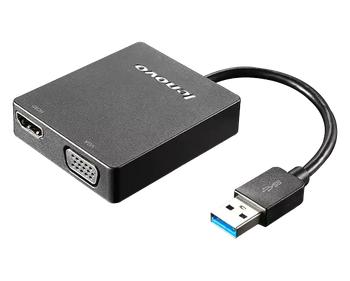 Lenovo Adaptador USB 3.0 a VGA/HDMI universal Lenovo