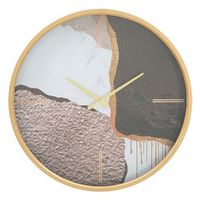 reloj de pared de metal multicolor o cm 60x6
