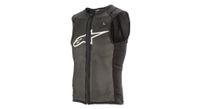 chaleco de proteccion alpinestars paragon plus negro   blanco