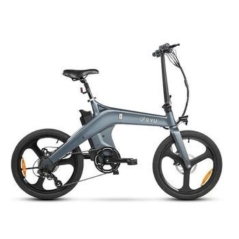 Bicicleta Eléctrica Plegable Dyu T1 De 20 Pulgadas Con Batería De 36v 10ah