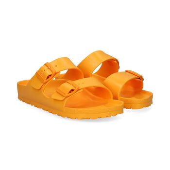 Birkenstock Sandalias Planas Mujer - Naranja Talla 40n