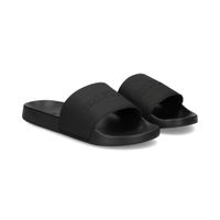 tommy hilfiger sandalias planas mujer - negro talla 41