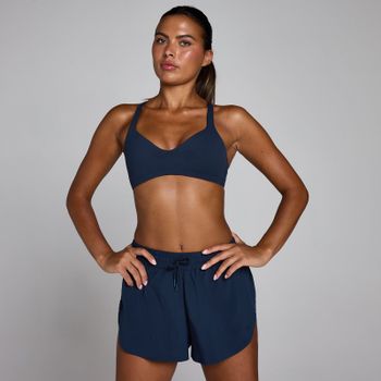 Sujetador deportivo Tempo Twist Back para mujer de MP - Azul medianoche - XXL