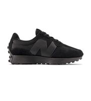 new balance para hombre ms327v1 zapatillas de piel 327 negro 415 plano cordones casual