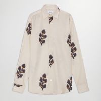 nn07 freddy cotton-blend long-sleeve shirt - xl