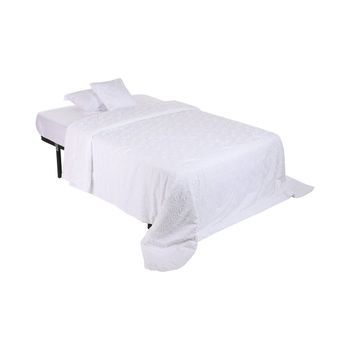 Colcha Poliester 180x260 Relleno 150 Gsm Bordado