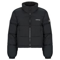 guess abrigo de plumas gj cropped puffer para mujer