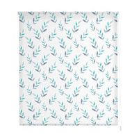 estoralis - estor enrollable translucido  estampado flores  150 x 180 cm anchoalto tamano tela 147 x 175 cm  f-1558 unico