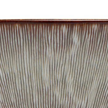 Bol de gres en multicolor 19x19x8,5 cm