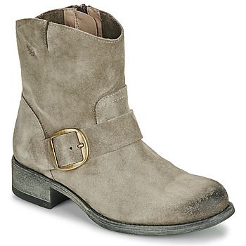 YOKONO Botines MONS-001LP-SERRAJE-GRIS para mujer