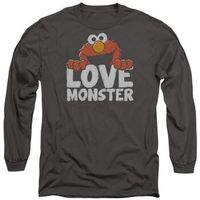 sesame street camiseta manga larga love nster para hombre