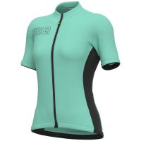 ale womens solid colour block short sleeve jersey - s - blue