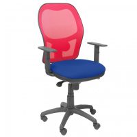 piqueras y crespo jorquera silla malla roja asiento bali azul