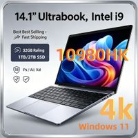 portatil intel core i9-10980hk de 141 pulgadas 16 gb de ram ssd de 12 tb portatil con windows 11 pro office y juegos