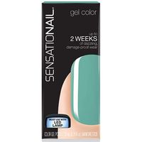 sensationail esmalte para unas gel nail polish color - jade treasure para mujer