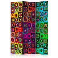 biombo - colorful abstract art 135x172 cm