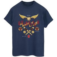 harry potter camiseta quidditch golden snitch para mujer
