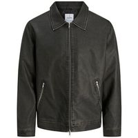 jack  jones cazadora de cuero 12278839 jjecasablanca pu-black para hombre