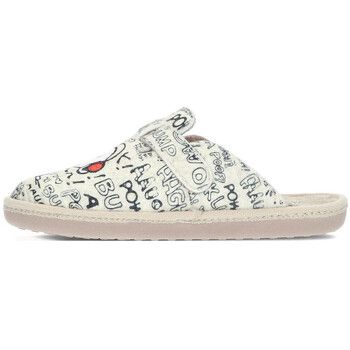 Vulladi Pantuflas 6396 crudo para mujer