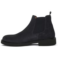 exton botas camoscio blu para hombre