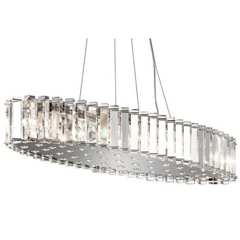 Lámpara de techo crystal skye (12 luces)