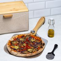 king hoff klausberg kb-7641 - bandeja plegable para pizza 305 cm