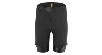 Culotte  strong acolchado  strong  2 en 1 mavic crosstrail negro