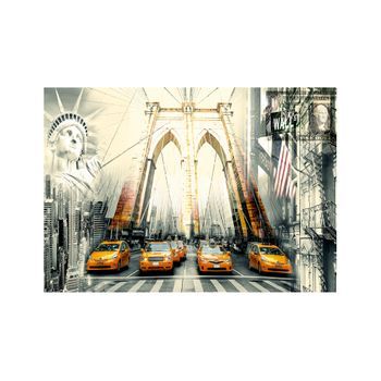 Papel Pintado 3d - La Vida En La Ciudad (350x245 Cm)