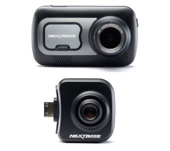 NEXTBASE 522GW Quad HD Dash Cam with Amazon Alexa & Cabin View Quad HD Dash Cam Bundle