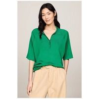 tommy hilfiger blusa polo oversized mujer para mujer