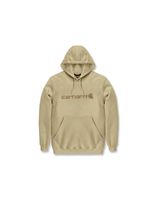 sudadera carhartt outdoor signature logo hombre beige